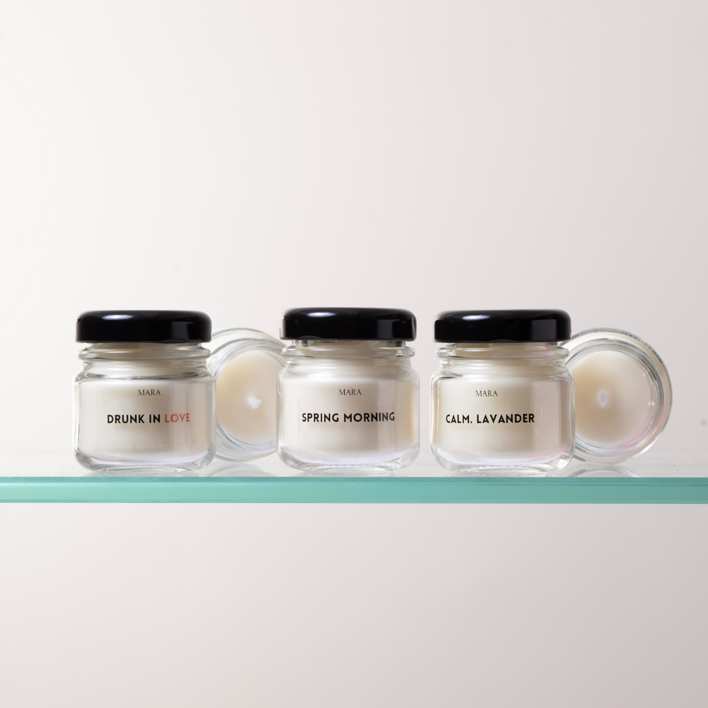 Kit 3 Mini Velas Aromáticas - MARA